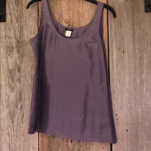 J Crew silk tank